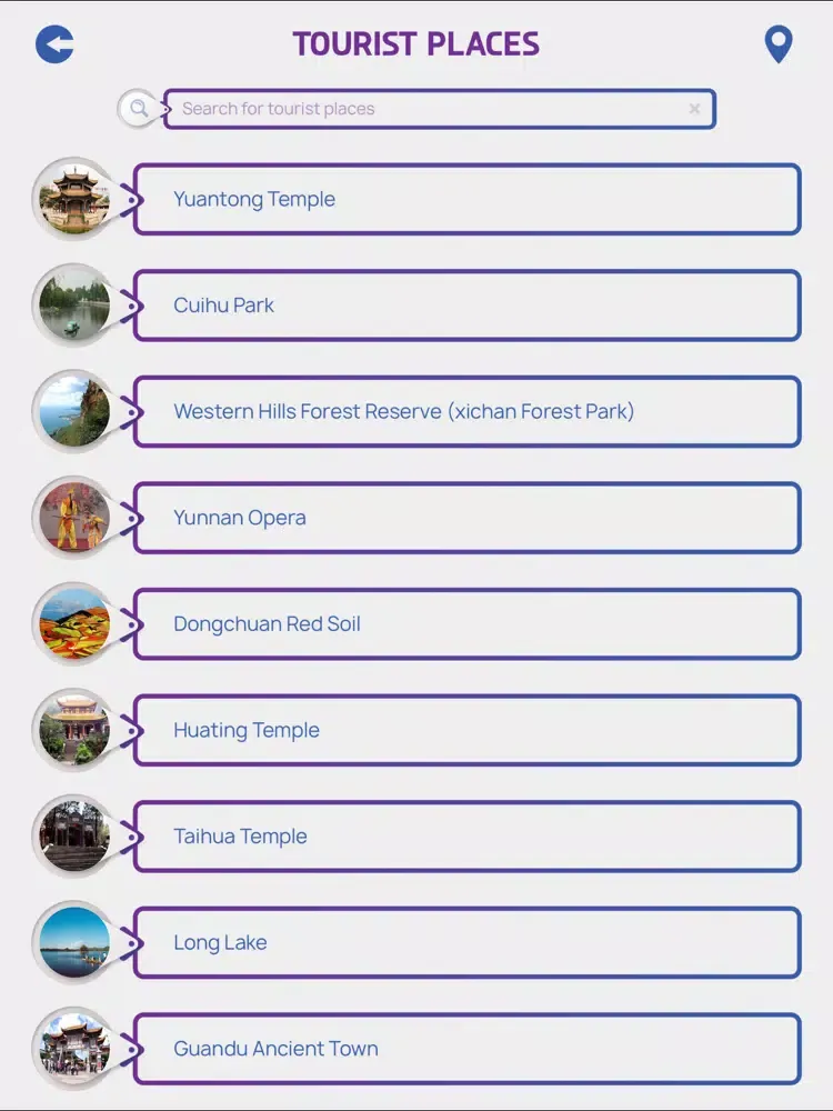 Kunming Travel Guide iPad  Screenshots