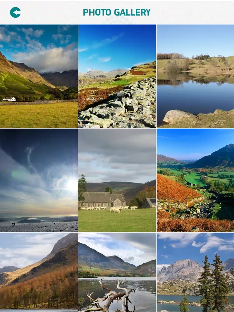 Lake District National Park iPad  Ekran Görüntüleri