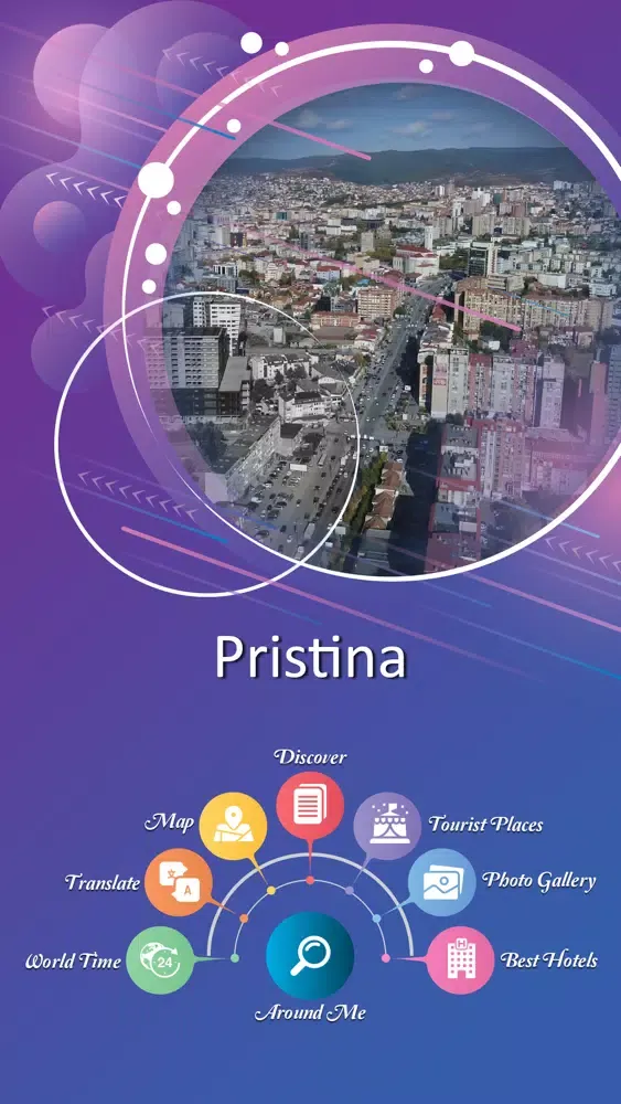 Ảnh chụp màn hình của Pristina City Guide