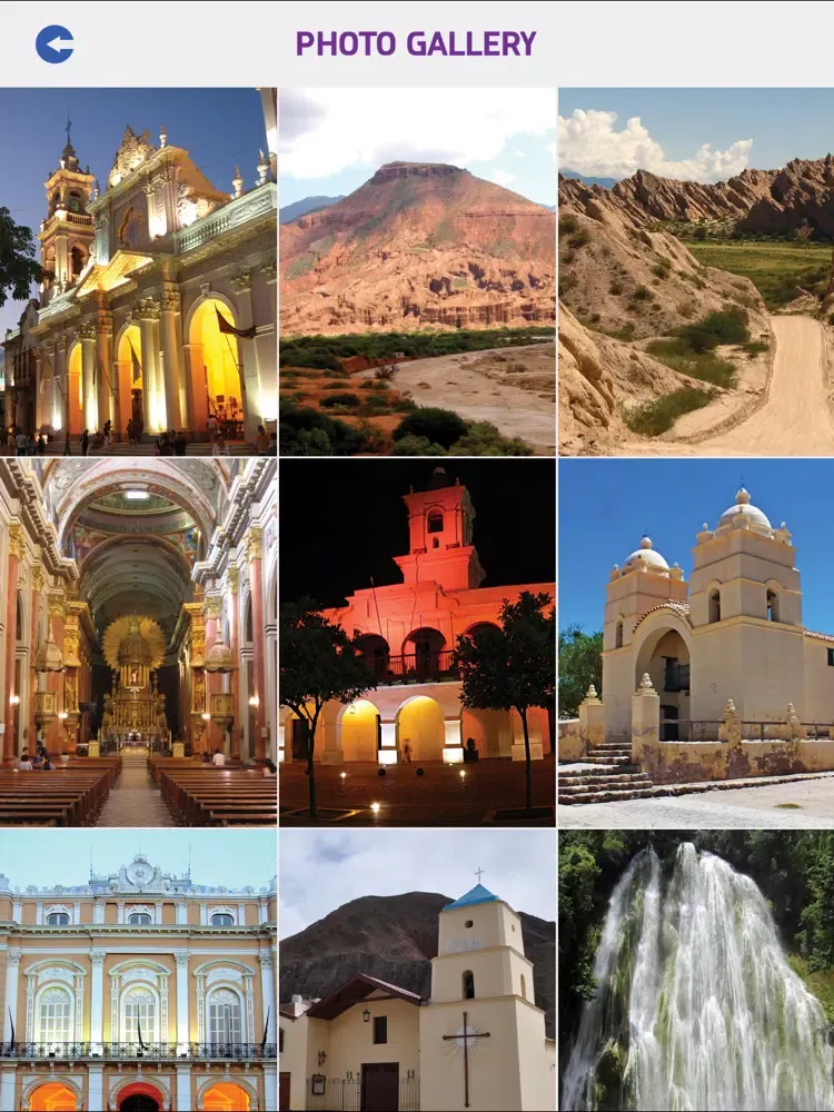 Tangkapan layar Salta Tourism Guide iPad 