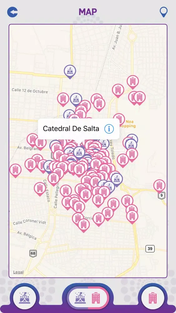 Tangkapan layar Salta Tourism Guide