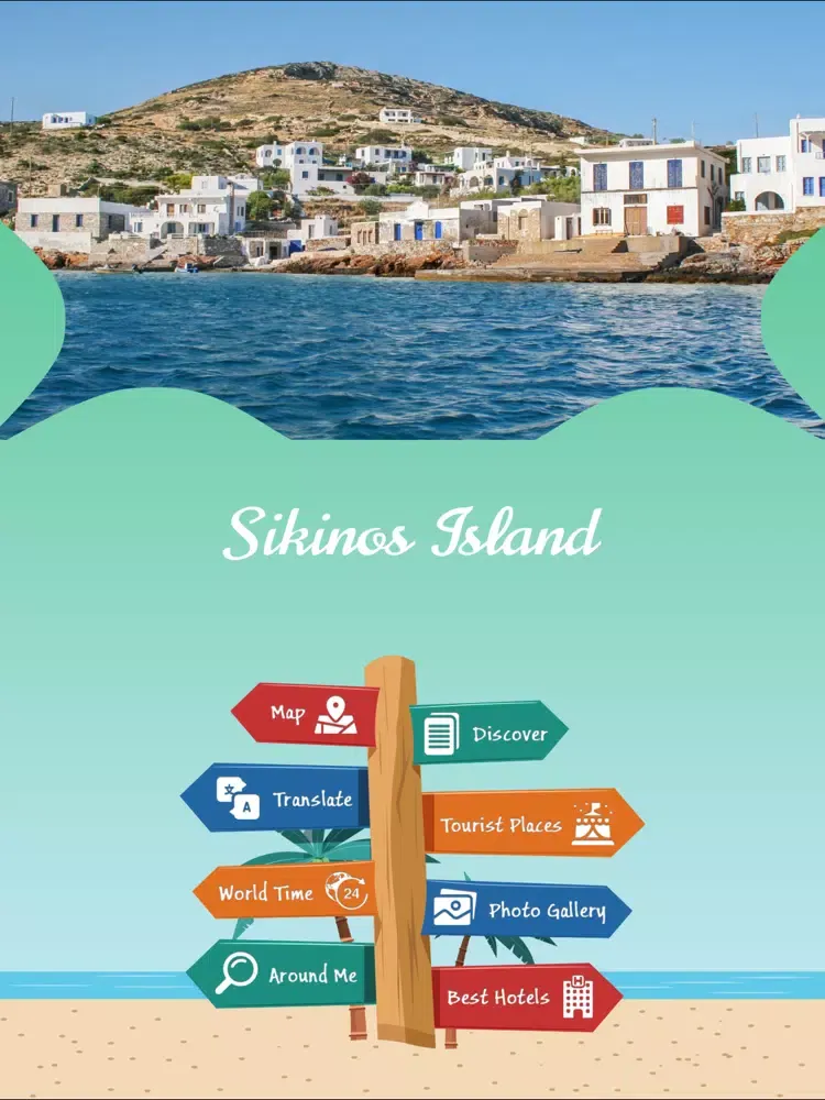 Скриншоты Visit Sikinos Island iPad 
