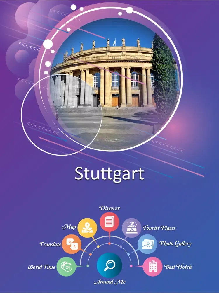 Screenshot di Stuttgart City Guide iPad