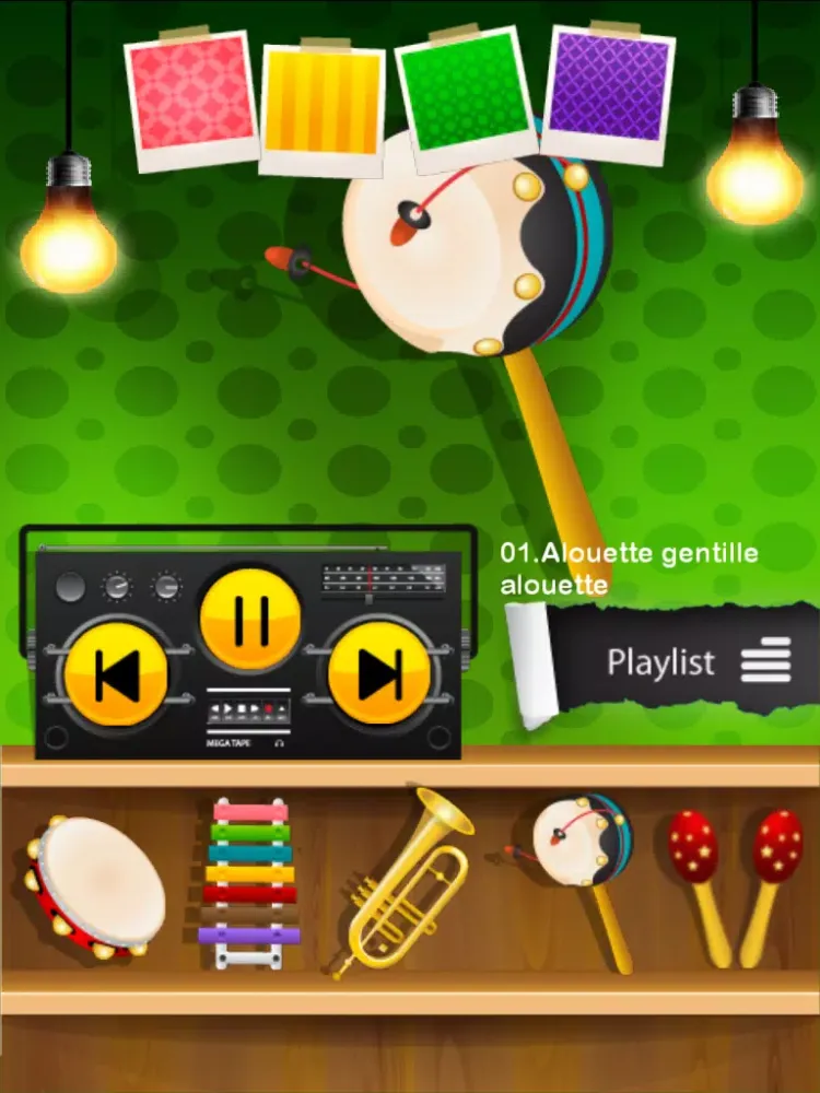 Baby Music Toys For Kids iPad  स्क्रीनशॉट