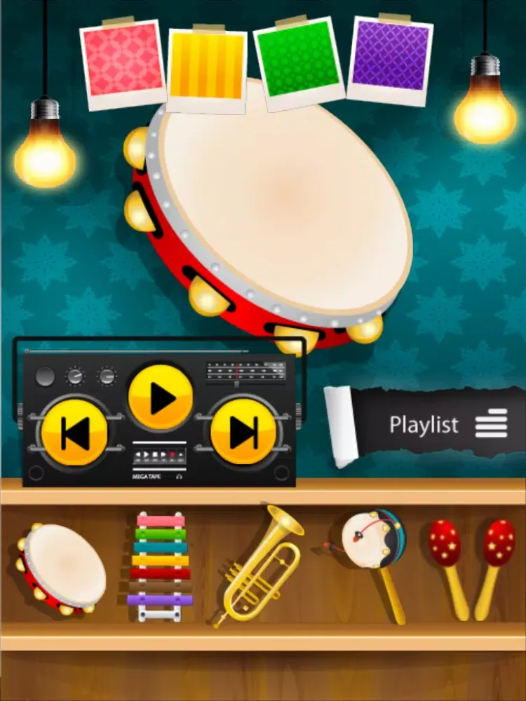Baby Music Toys For Kids iPad  स्क्रीनशॉट