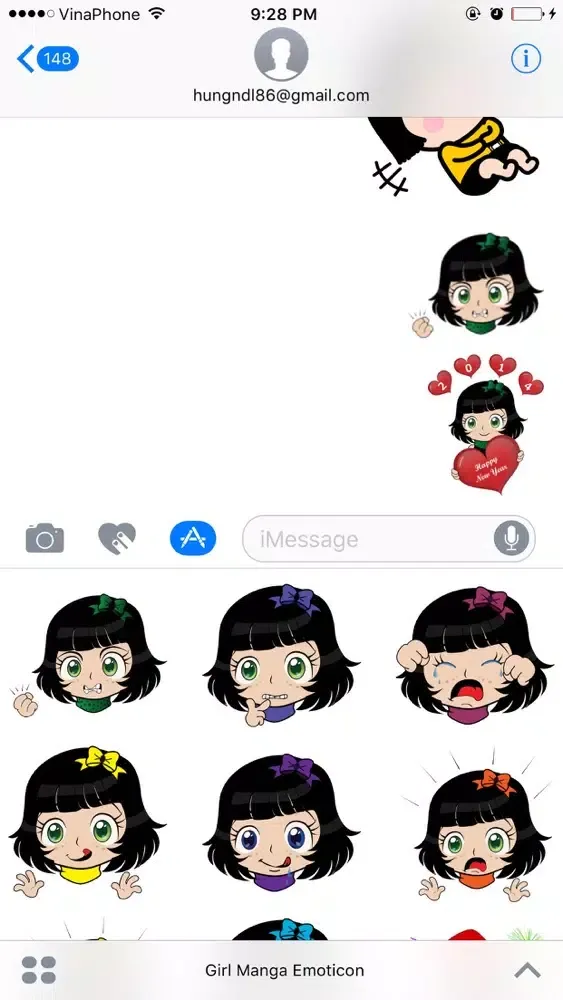 صور Girl Manga Emoticon