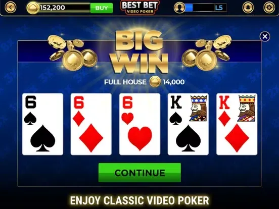 Captures d'écran de Best Bet Video Poker iPad 