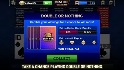Captures d'écran de Best Bet Video Poker