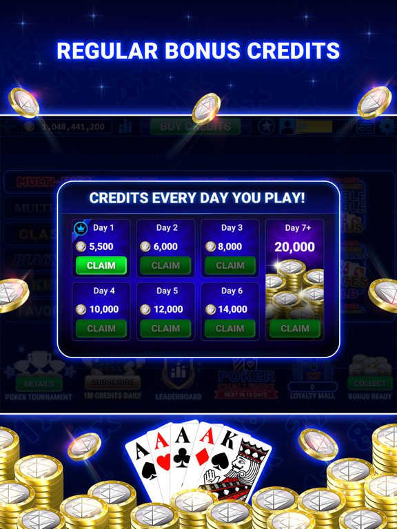 Multi-Play Video Poker™ iPad  স্ক্রিনশট