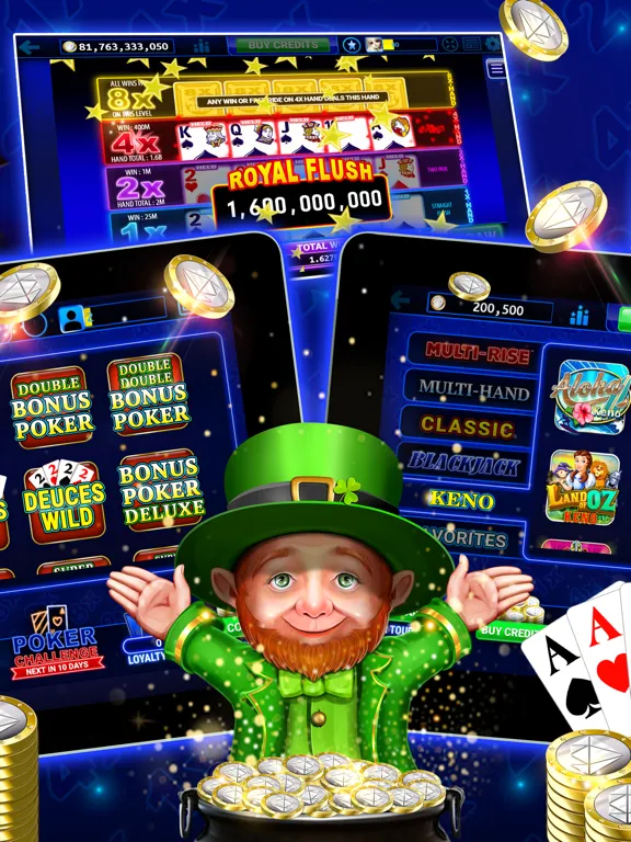 Tangkapan layar Multi-Play Video Poker™ iPad 