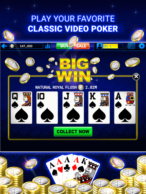 Multi-Play Video Poker™ iPad  স্ক্রিনশট