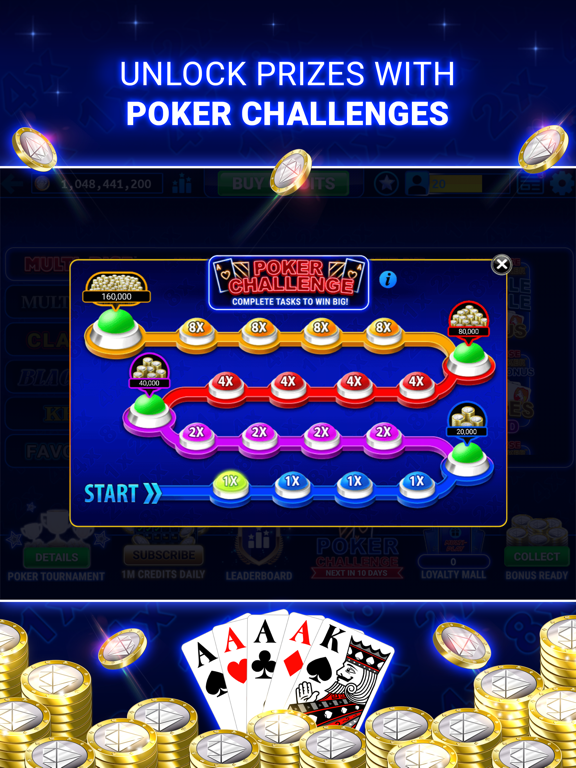 Multi-Play Video Poker™ iPad  স্ক্রিনশট