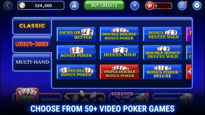 Video Poker by Ruby Seven Screenshots