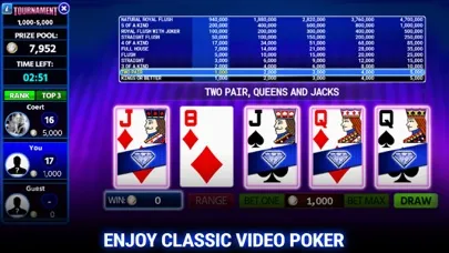 Video Poker by Ruby Seven Screenshots