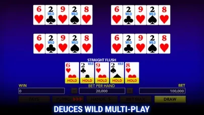 Video Poker by Ruby Seven Screenshots