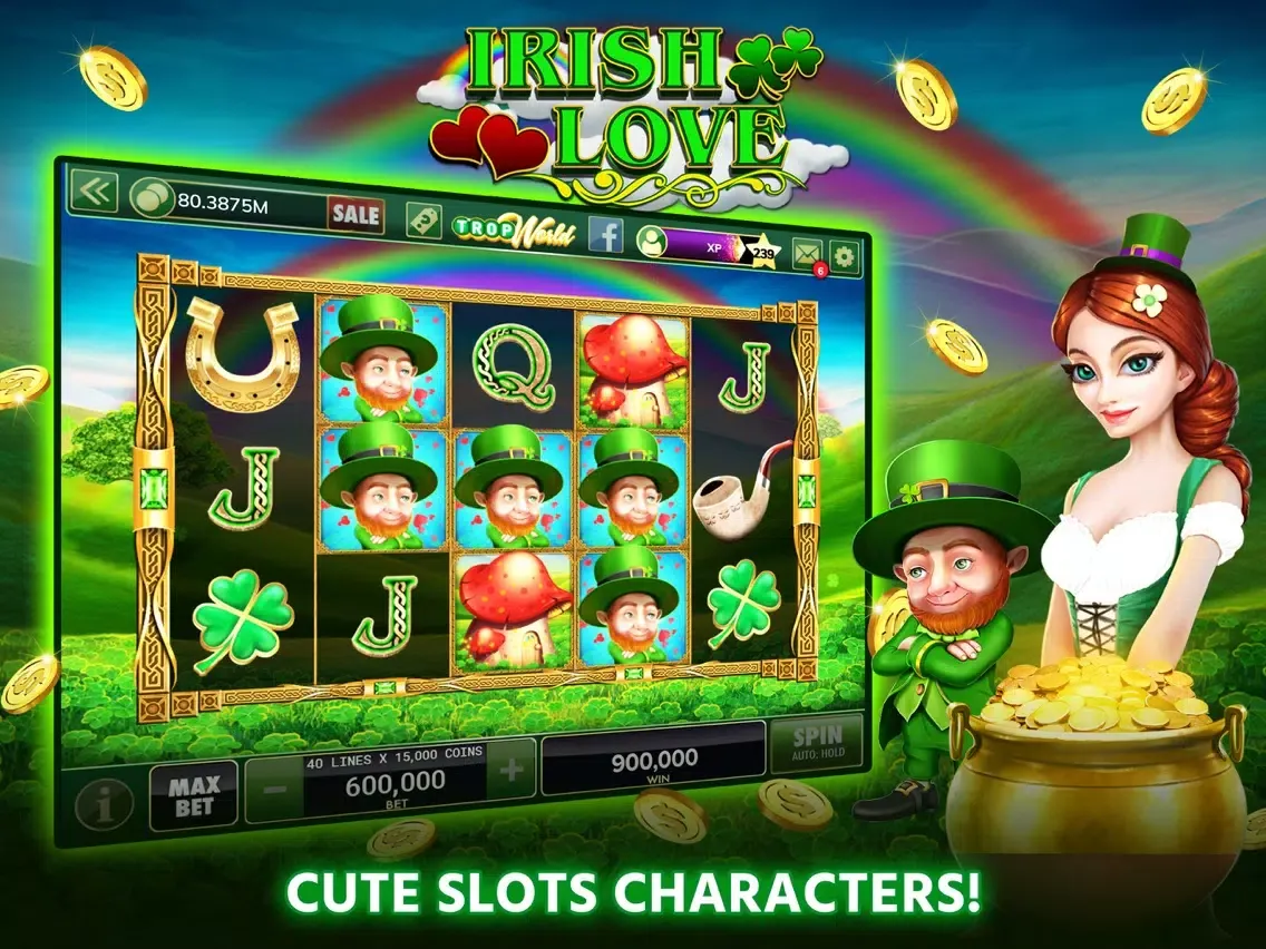 Capturas de tela do TropWorld Casino | Slots Games iPad 