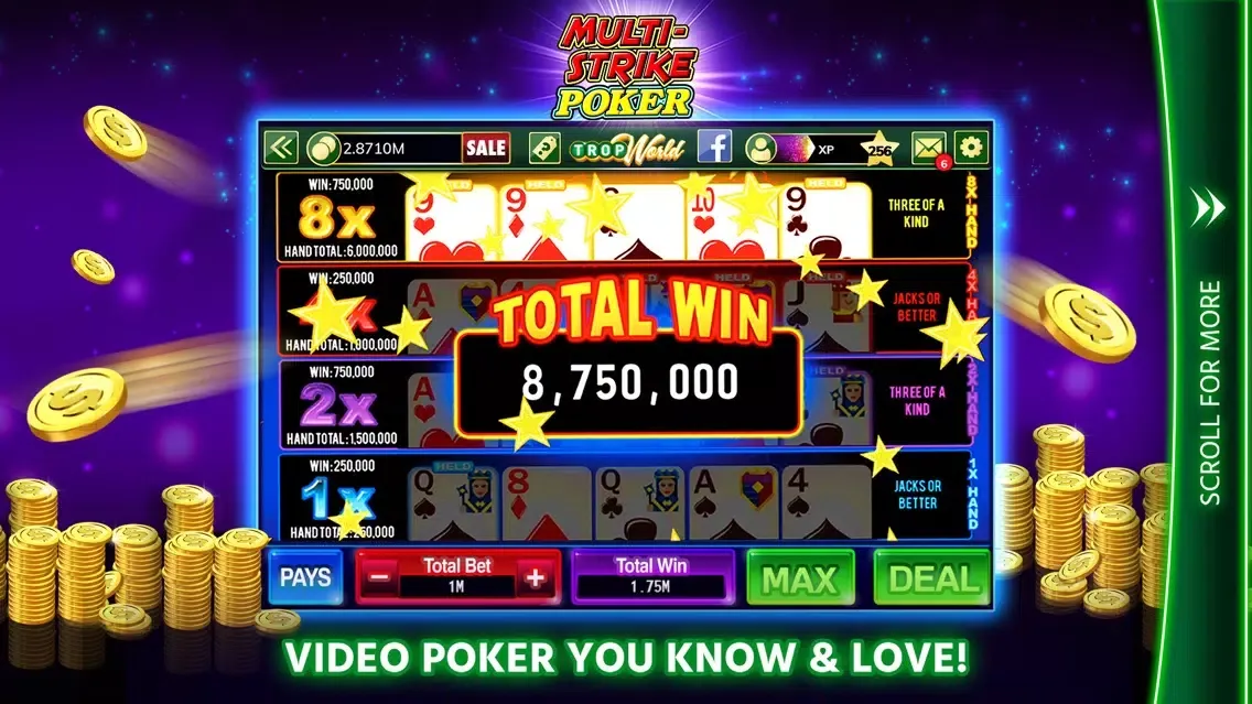 Capturas de tela do TropWorld Casino | Slots Games