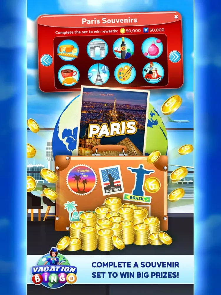 Zrzuty ekranu Vacation Bingo|Fun Bingo Games iPad 