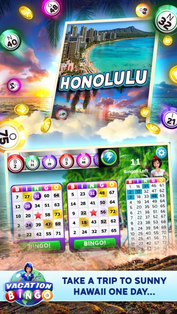 Zrzuty ekranu Vacation Bingo|Fun Bingo Games