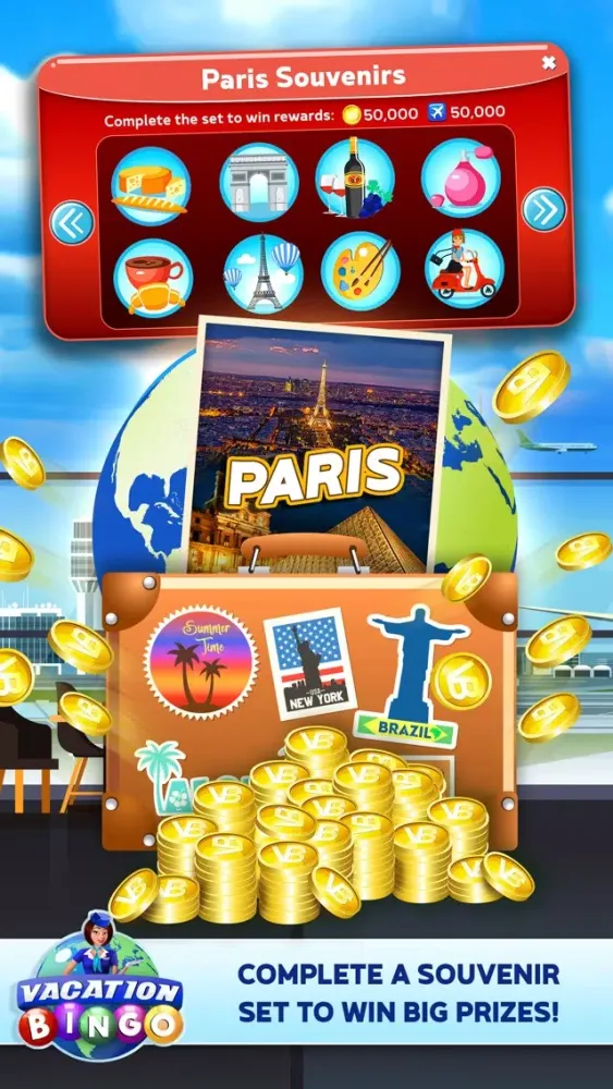 Zrzuty ekranu Vacation Bingo|Fun Bingo Games