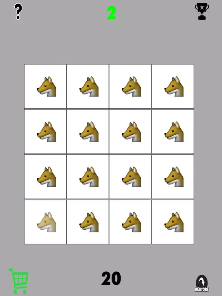 Same Different iPad Screenshots