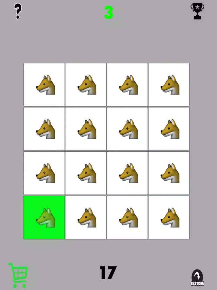 Same Different iPad Screenshots