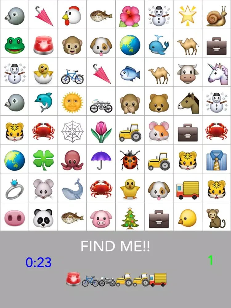 Zrzuty ekranu Emoji One Word Search iPad 