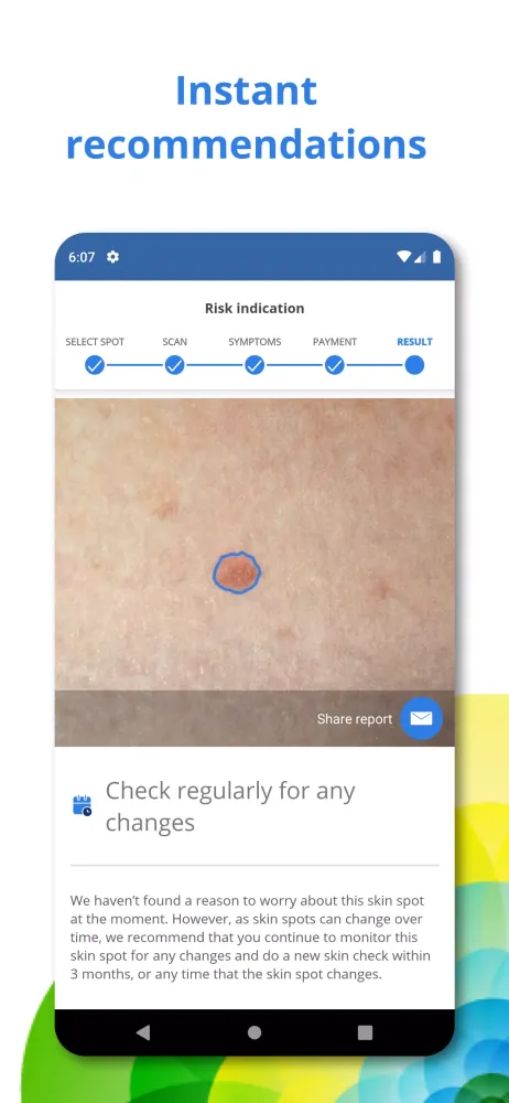 SkinVision Screenshots
