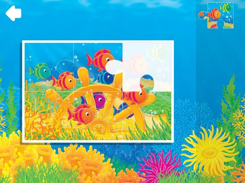 In the Deep Ocean. Jigsaw Puzzle iPad  স্ক্রিনশট