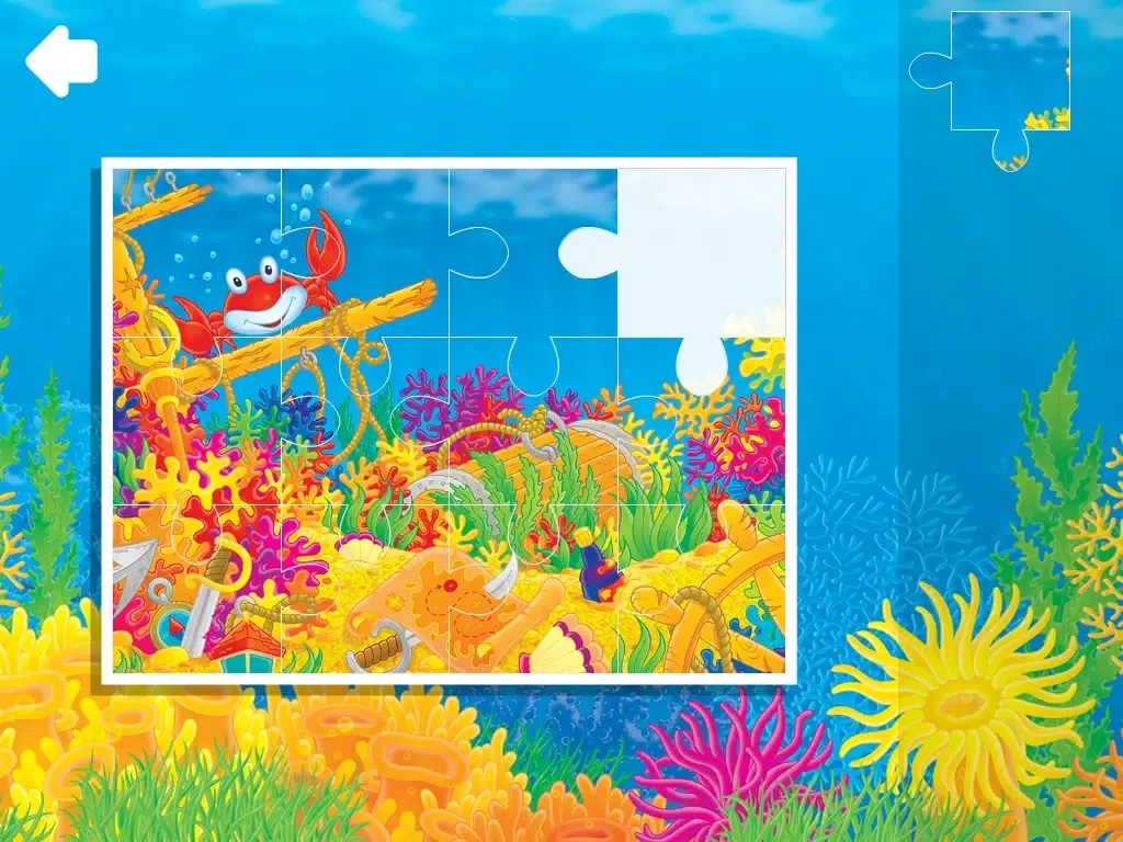 In the Deep Ocean. Jigsaw Puzzle iPad  স্ক্রিনশট