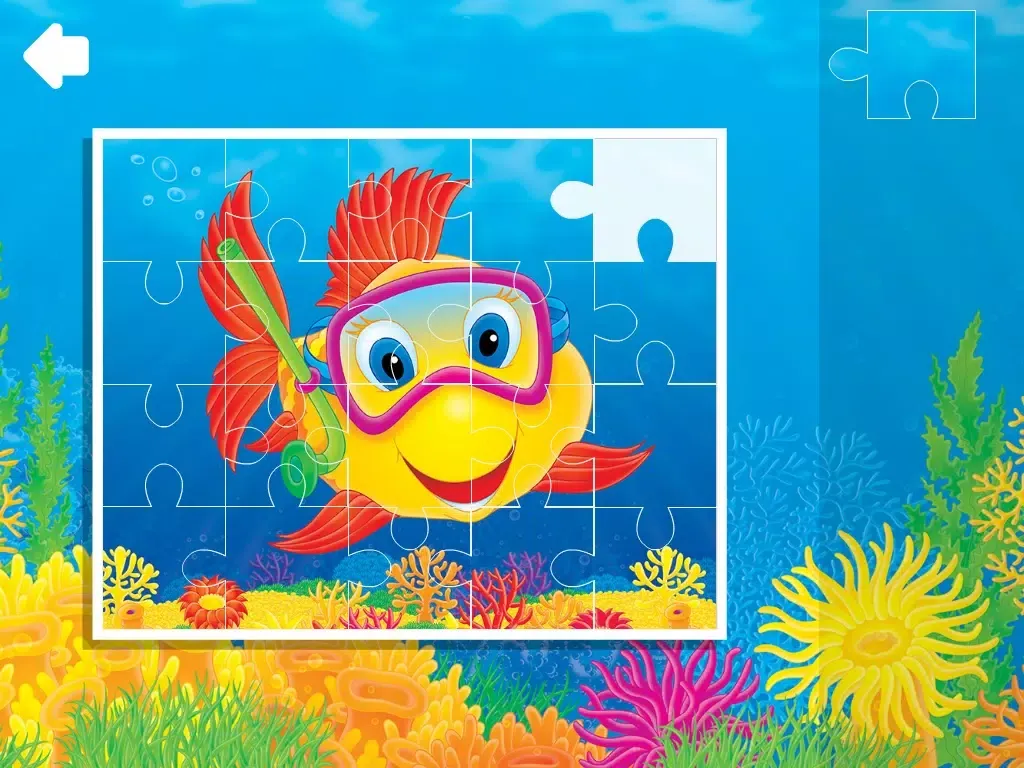 In the Deep Ocean. Jigsaw Puzzle iPad  স্ক্রিনশট