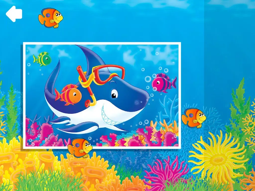 In the Deep Ocean. Jigsaw Puzzle iPad  স্ক্রিনশট