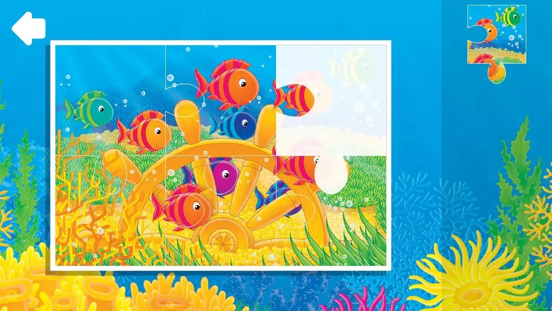 In the Deep Ocean. Jigsaw Puzzle স্ক্রিনশট