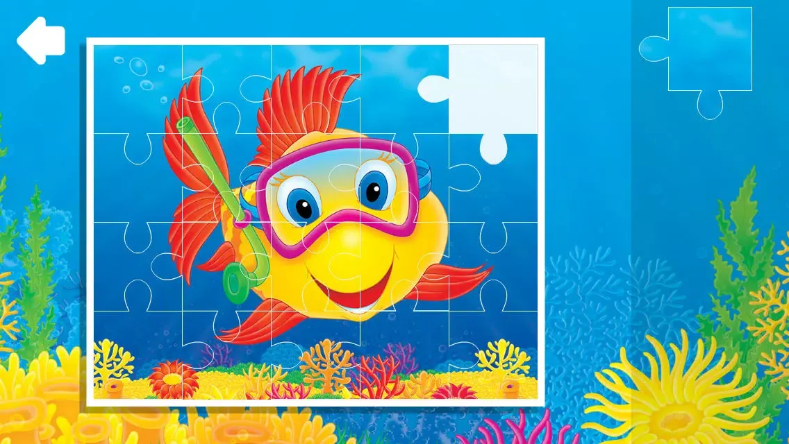 In the Deep Ocean. Jigsaw Puzzle স্ক্রিনশট