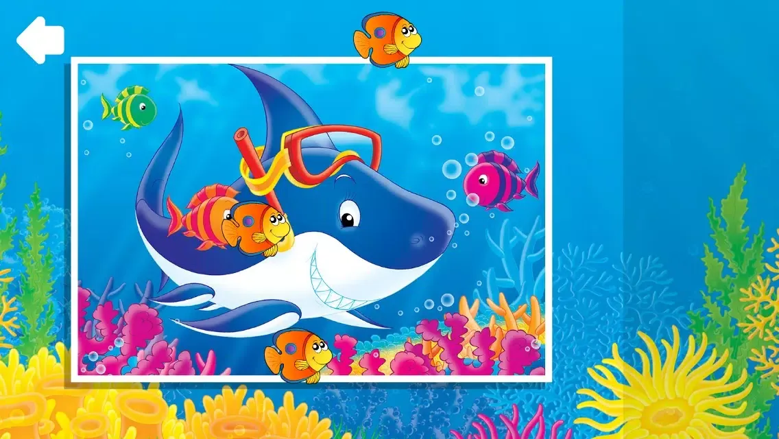 In the Deep Ocean. Jigsaw Puzzle স্ক্রিনশট