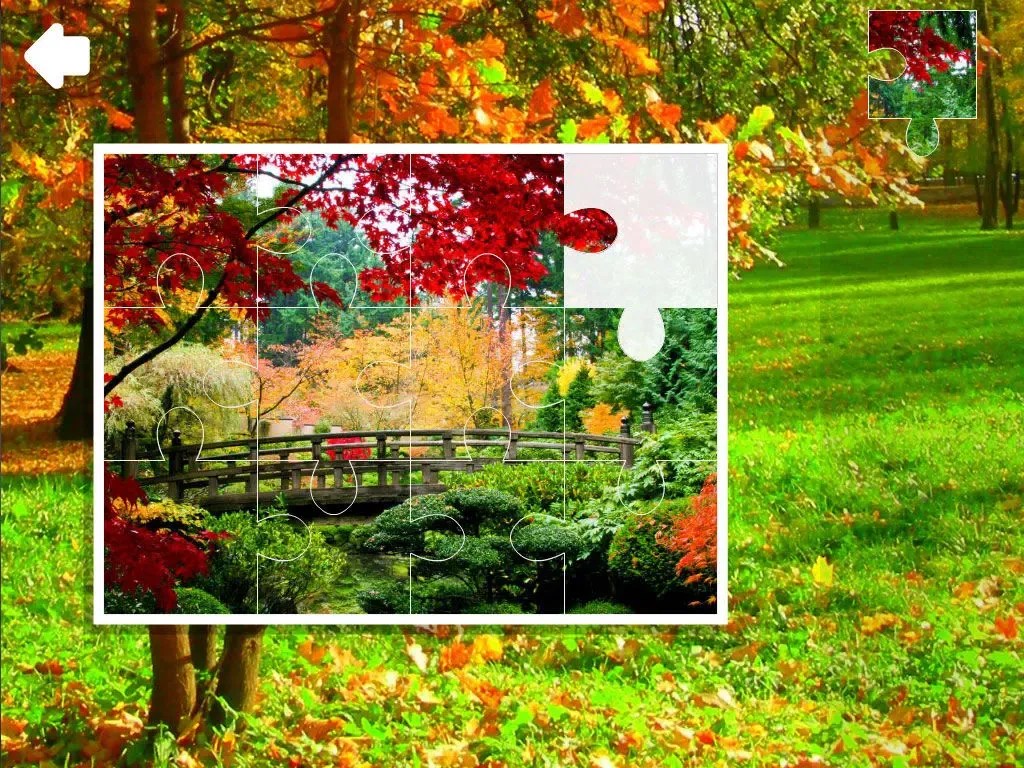 Jigsaw Puzzle Autumn iPad  स्क्रीनशॉट