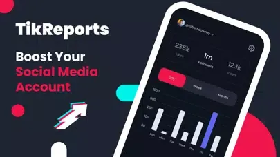 Tik Tok Analytics · Reports Ekran Görüntüleri