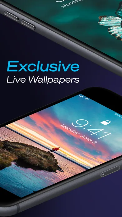 Capturas de tela do Live Wallpapers Trends & Maker