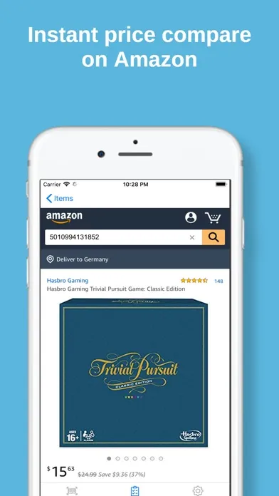 Tangkapan skrin Barcode Scanner for Amazon