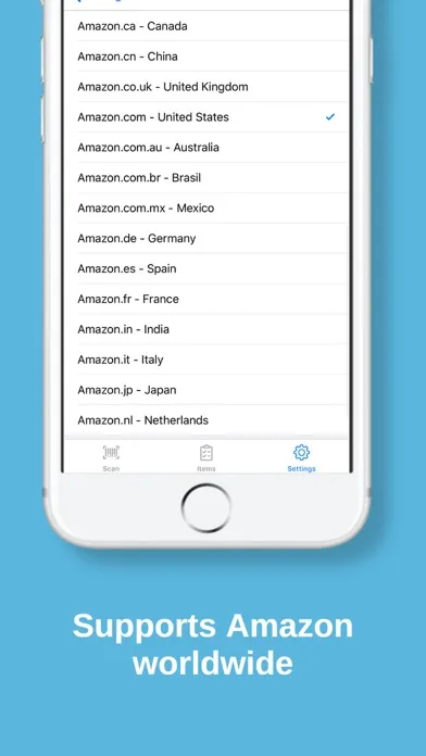 Tangkapan skrin Barcode Scanner for Amazon