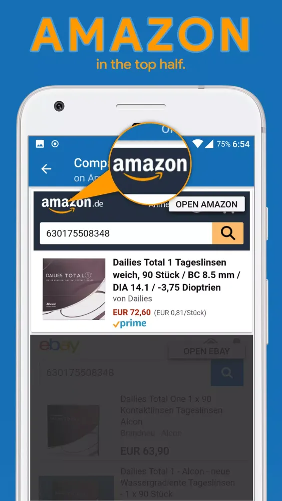 Price compare Amazon & eBay Ekran Görüntüleri