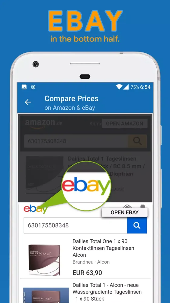 Price compare Amazon & eBay Ekran Görüntüleri