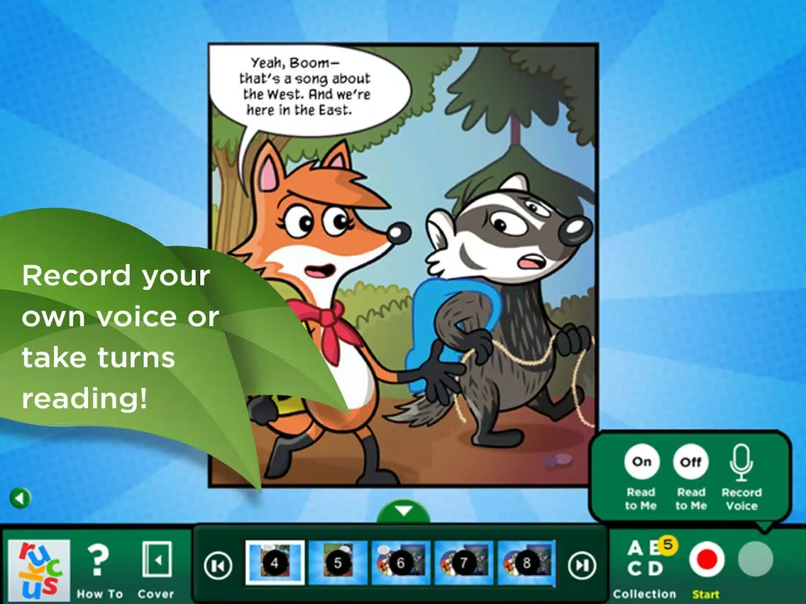 Capturas de tela do Ranger Rick: Boomer & Coyote iPad 