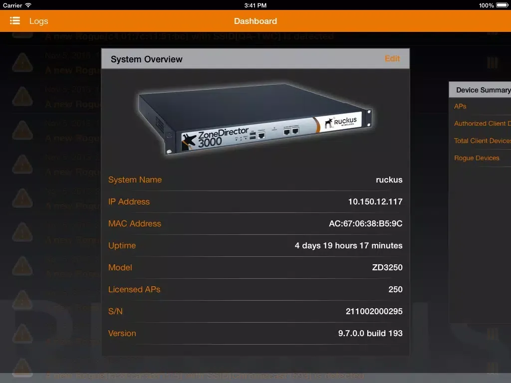 صور ZoneDirector Remote Control iPad 