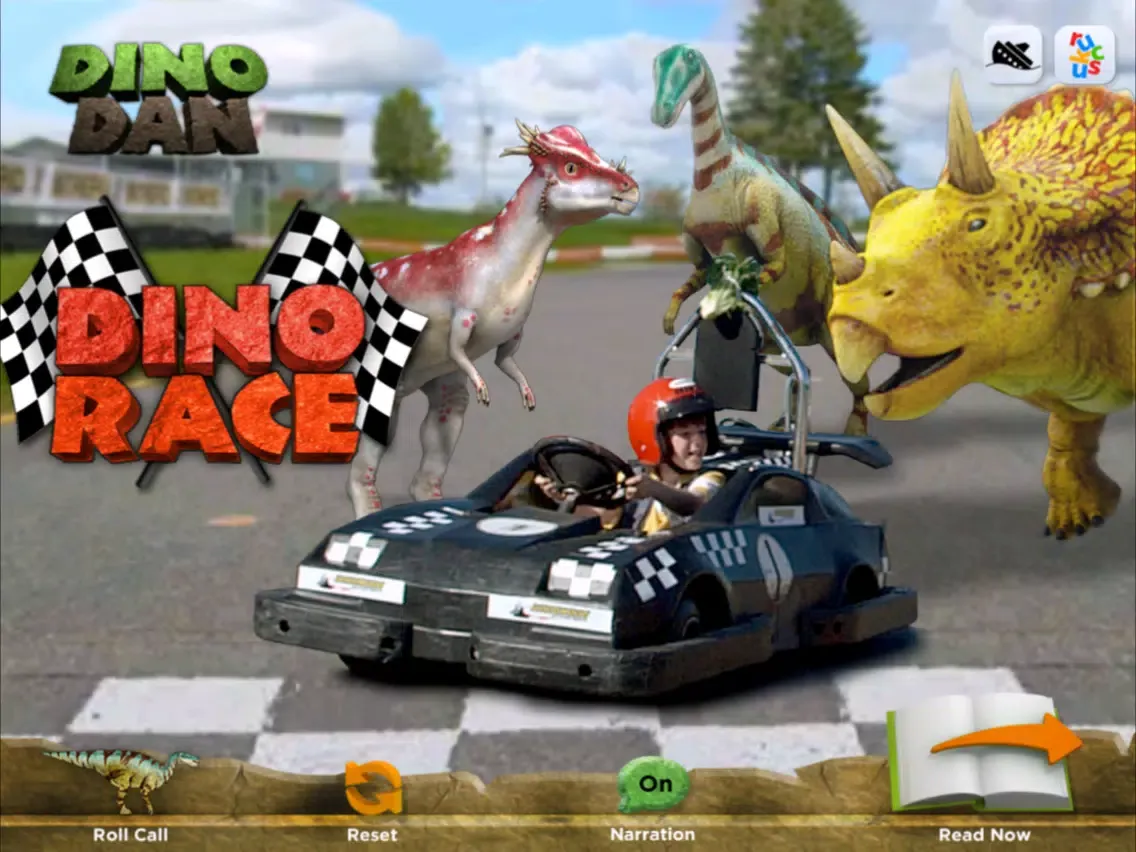 Dino Dan: Dino Race iPad 应用截图