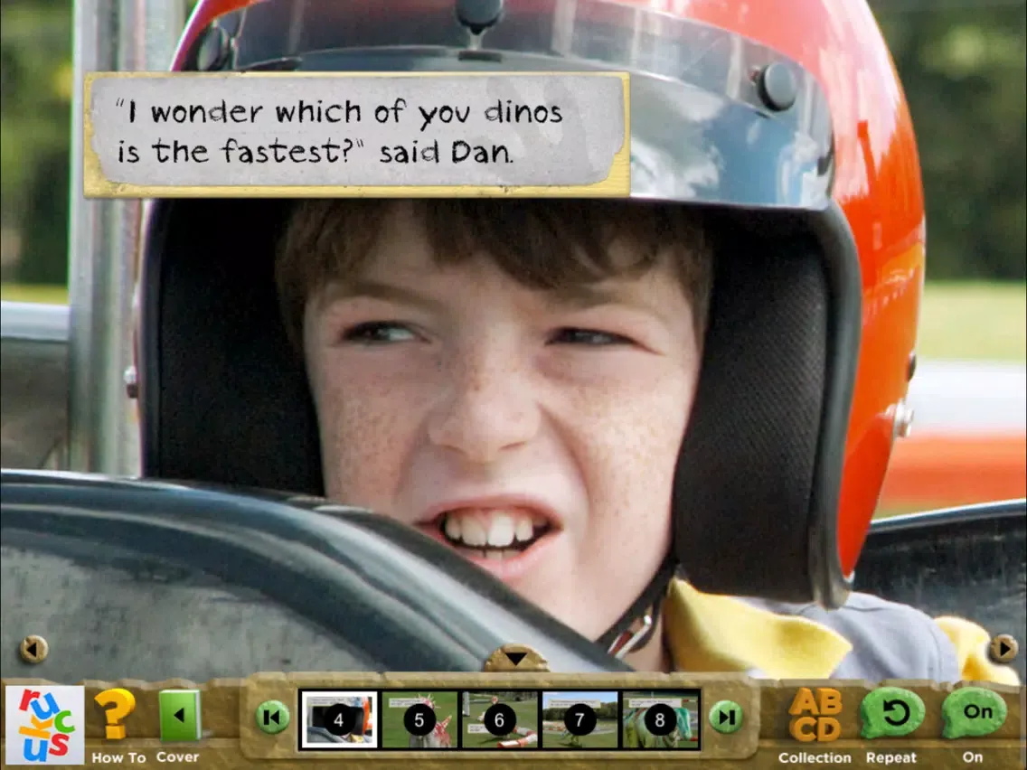 Dino Dan: Dino Race iPad 应用截图