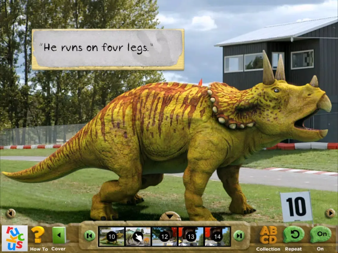 Dino Dan: Dino Race iPad 应用截图