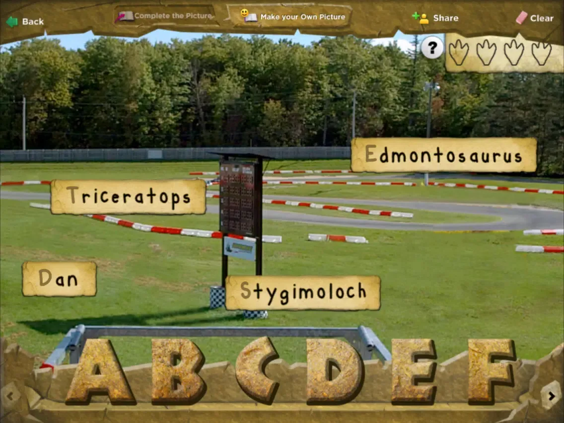 Dino Dan: Dino Race iPad 应用截图