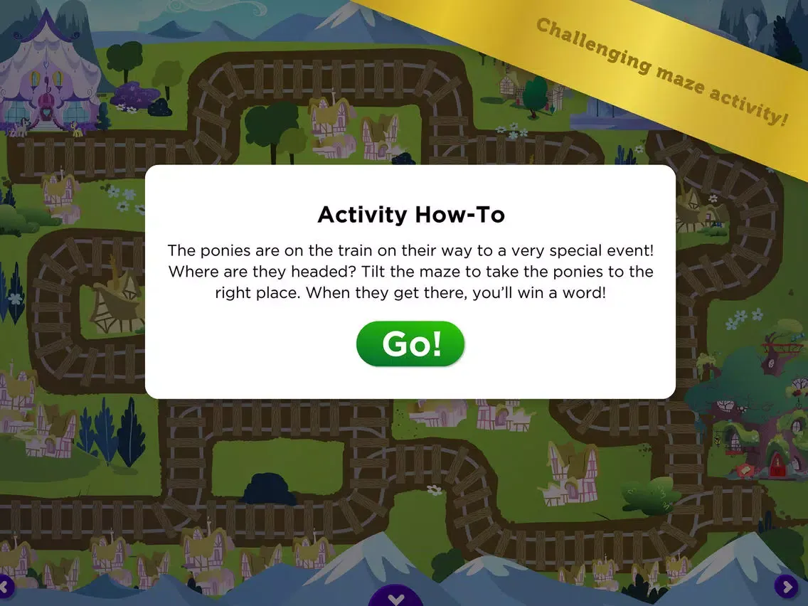 Capturas de pantalla de My Little Pony: Equestria Games iPad