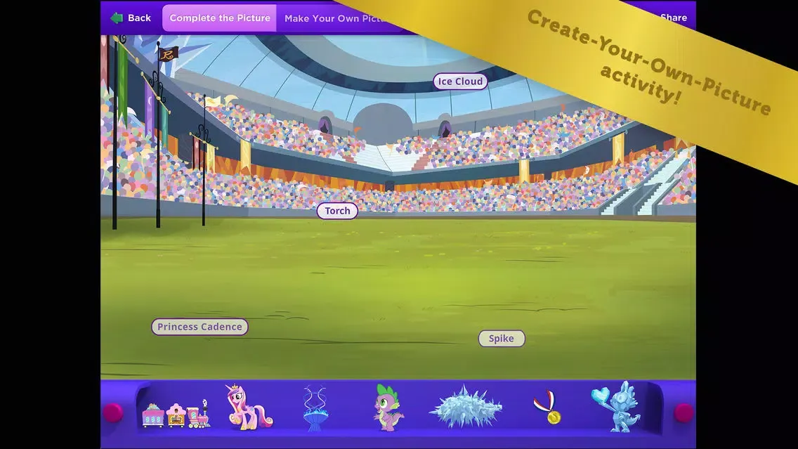 Capturas de pantalla de My Little Pony: Equestria Games